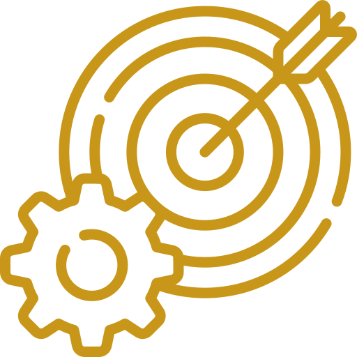 goal-setting Goal setting icon, phase one of the public adjuster marketing process