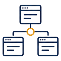 internal-linking Internal linking icon, SEO for public adjusters